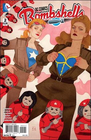 DC Comics Bombshells  issue 2-B Kevin Wada 1:25 Cover