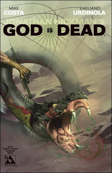 God is Dead issue 27-B German Nobile Carnage Wraparound Cover