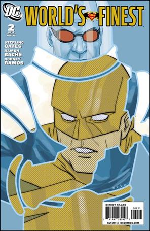 World's Finest (2009) issue 2 Guardian and Mister Freeze Cover