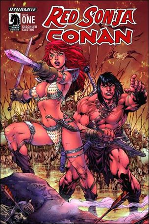 Red Sonja / Conan issue 1-B Ed Benes Cover
