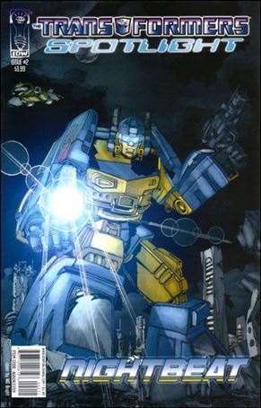 Transformers Spotlight issue 2 Nightbeat - Mark D. Bright Standard Cover