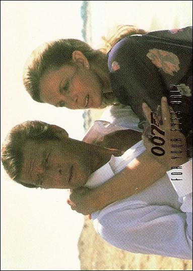 James Bond Connoisseur's Collection Volume Three: The Bond Legacy (Base Set) card 186 For Your Eyes Only
