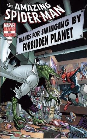 Amazing Spider-Man (1963) issue 666-SR Forbidden Planet Store Cover