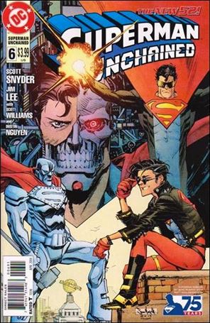Superman Unchained issue 6-E Sean Murphy 1:25 Superman Reborn Cover