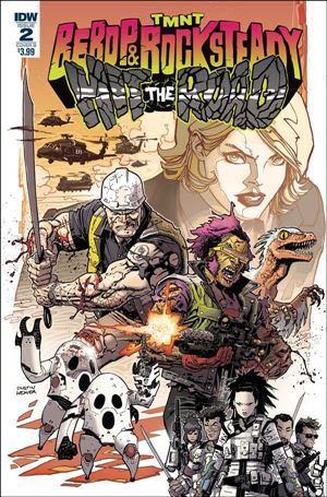 Teenage Mutant Ninja Turtles: Bebop & Rocksteady Hit The Road issue 2-B Dustin Weaver Cover
