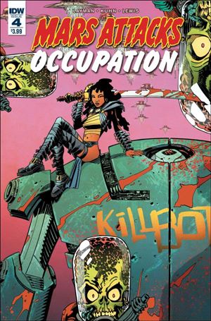 Mars Attacks: Occupation issue 4 John McCrea Cover