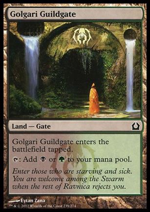 Magic the Gathering: Return to Ravnica (Base Set) card 239 Golgari Guildgate