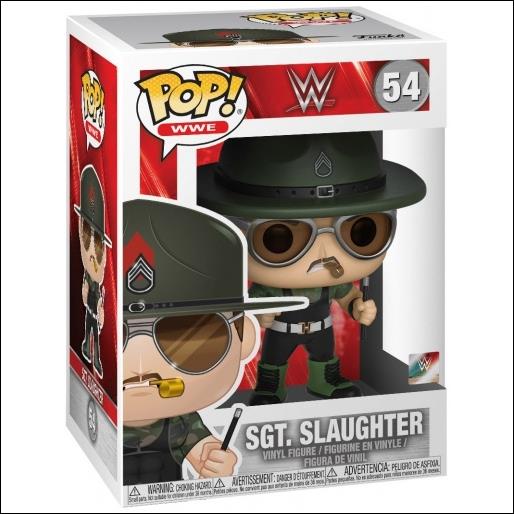 POP! WWE figure 54 Sgt. Slaughter
