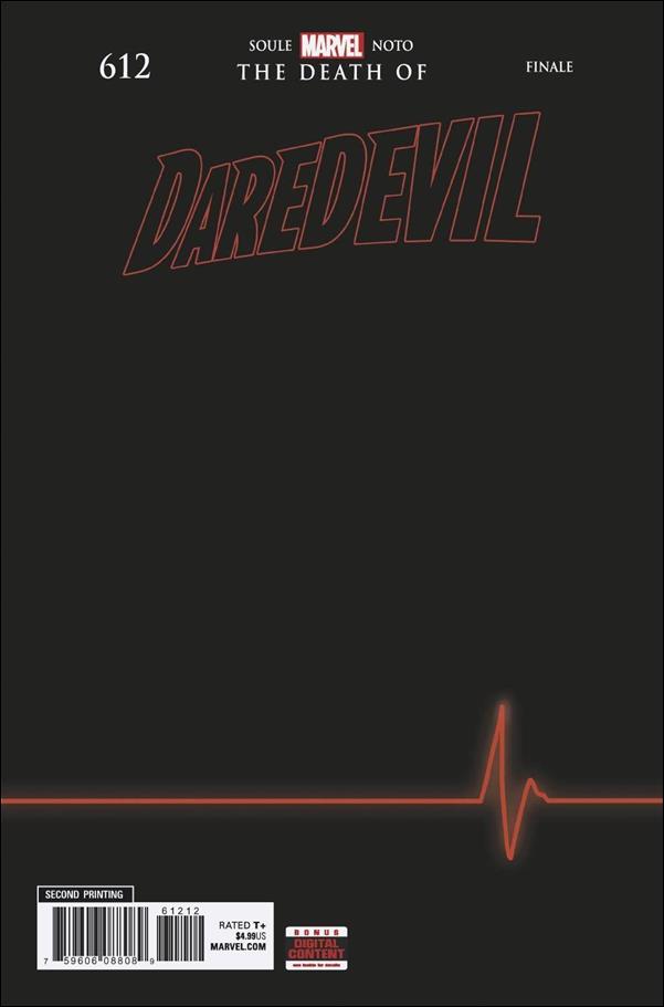 Daredevil (1964) issue 612-H Phil Noto Cover (2nd Printing)