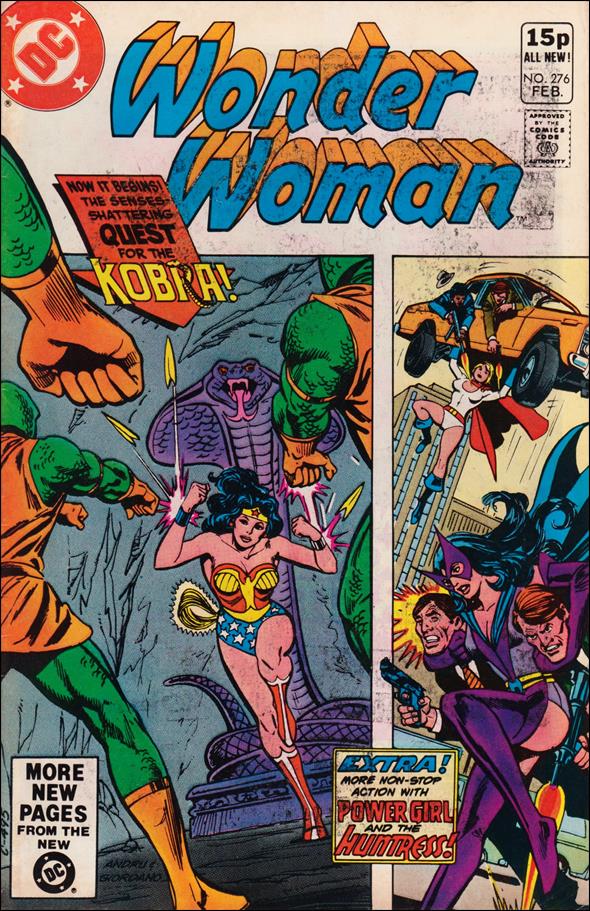 Wonder Woman (1942) issue 276-B UK Price Cover