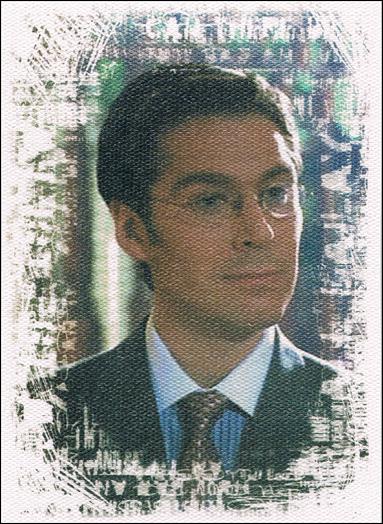 Buffy the Vampire Slayer Reflections: The High School Years (Base Set) card 69 Wesley, The Watcher