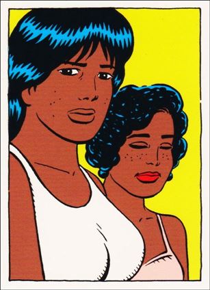 Love & Rockets (Base Set) card 10 Maricela & Riri