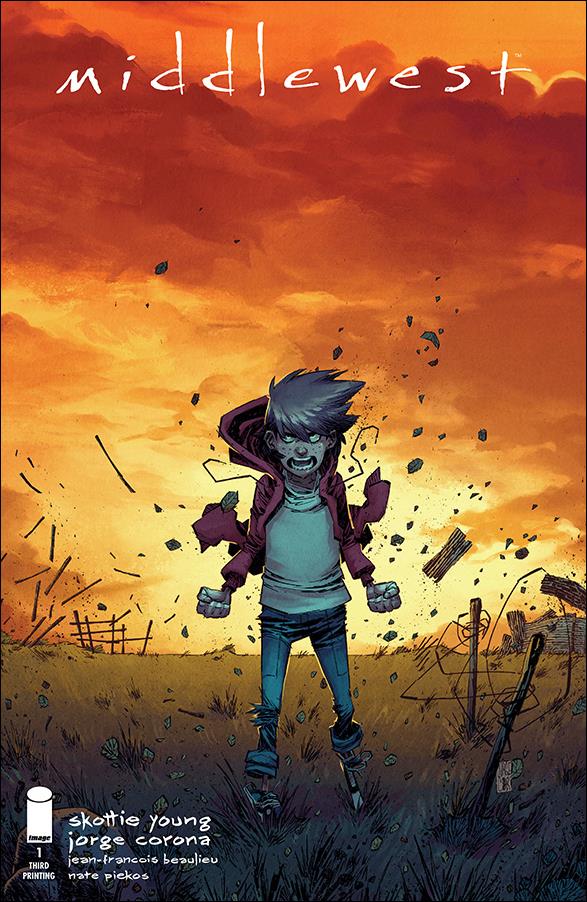 Middlewest issue 1-E Mike Huddleston Third Printing Cover