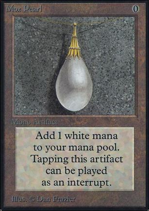 Magic the Gathering: Limited Edition Alpha (Base Set) card 264 Mox Pearl
