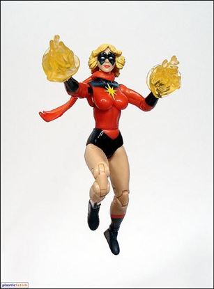 Marvel Universe (Series 1) figure 023-B Ms. Marvel (Classic) - Loose