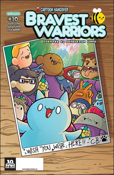 Bravest Warriors issue 30 Ian McGinty Cover