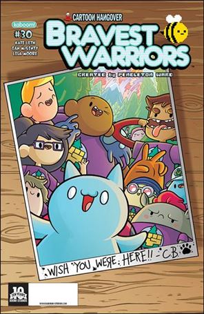 Bravest Warriors issue 30 Ian McGinty Cover
