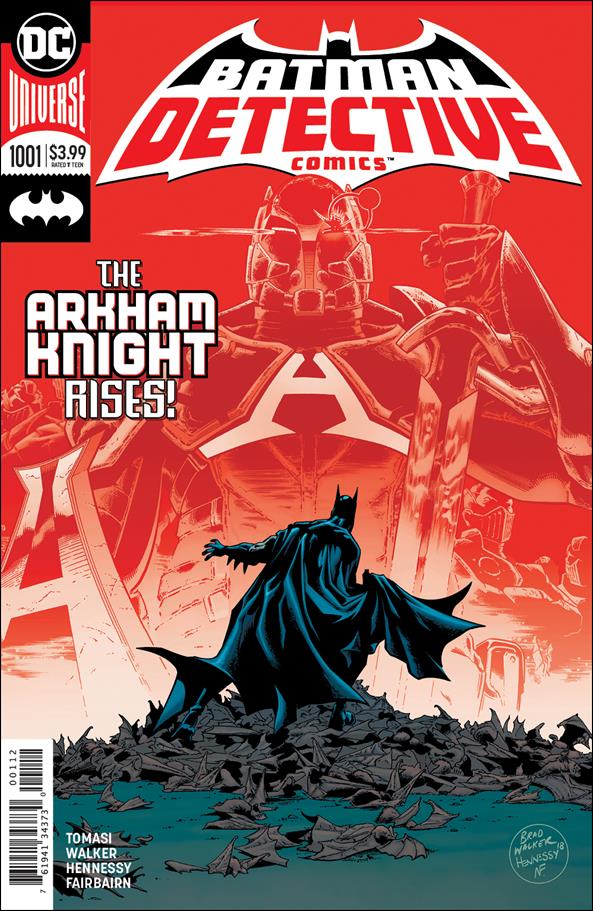 Detective Comics (1937) issue 1001-C Brad Walker Red Cover (Second Printing)