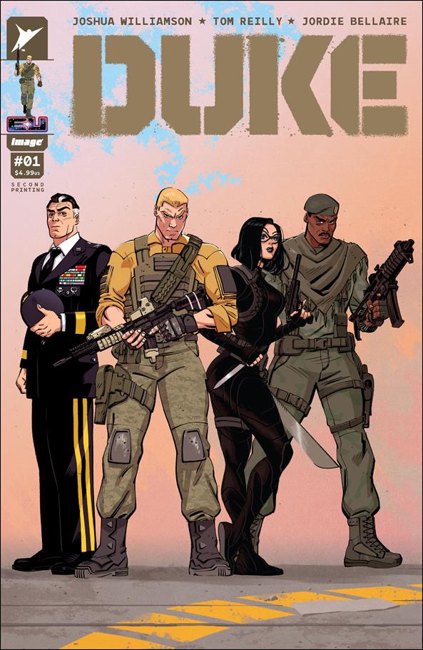Duke (2023) issue 1-S Tom Reilly Cover (Second Printing)