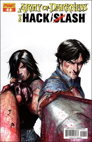 Army of Darkness vs. Hack/Slash issue 1 Stefano Caselli Cover