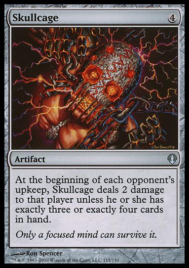 Magic the Gathering: Archenemy (Base Set) card 115 Skullcage