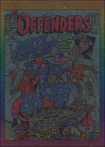 Defective Comics (Parallel Silver Foil Set) card SF29 Offenders #4