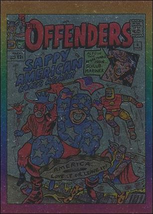 Defective Comics (Parallel Silver Foil Set) card SF29 Offenders #4