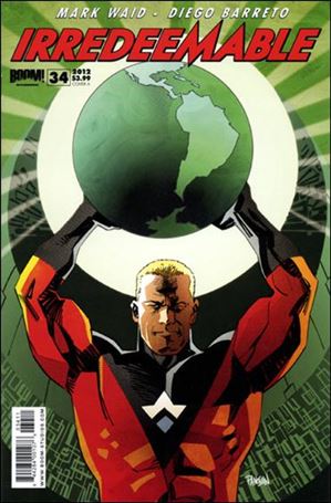 Irredeemable issue 34 Dan Panosian Cover