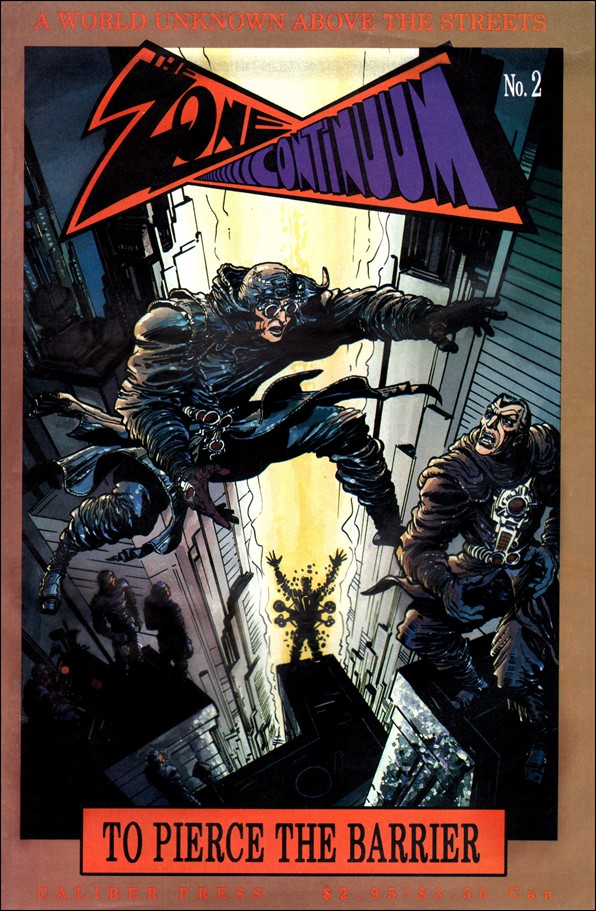 Zone Continuum (1992) issue 2 Flipbook with Sinergy: The Self Abusers