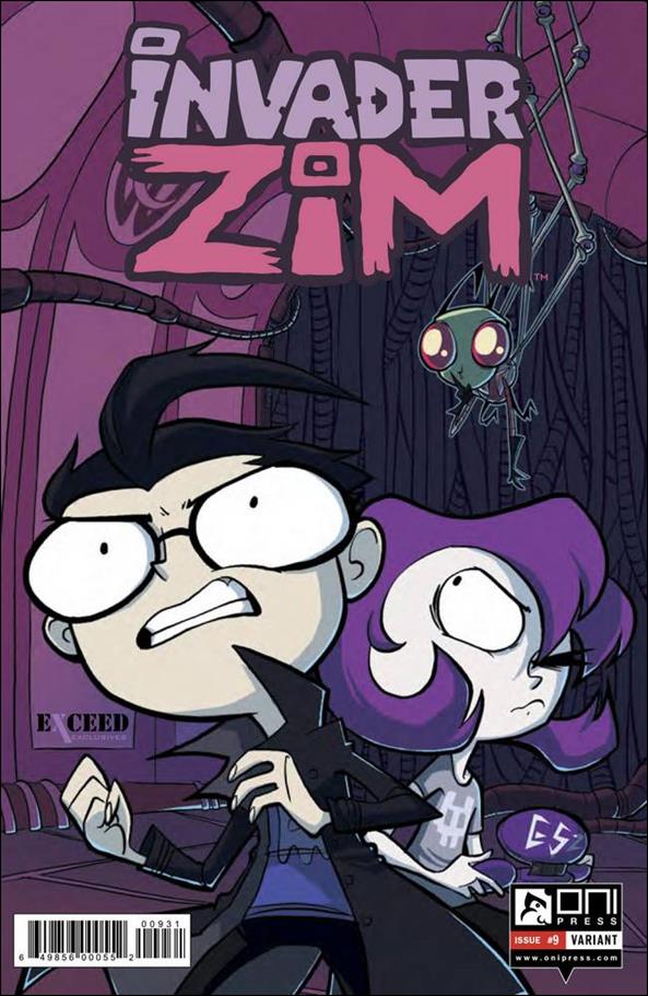 Invader Zim issue 9-C Megan Lawton Exceed Cover