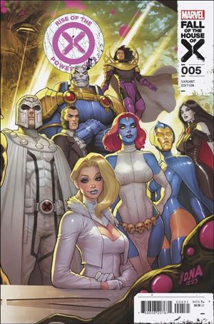 Rise of the Powers of X issue 5-C David Nakayama Connecting Cover