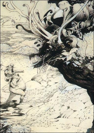 Art Suydam (Base Set) card 47 Mysterious Worlds - The Creeper
