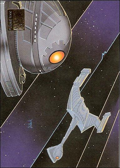 Star Trek Master Series: Series 2 (Base Set) card 58 Klingon K't'inga Warship