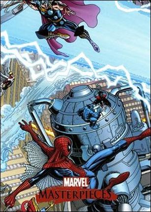 2007 Marvel Masterpieces (Adams Splash Subset) card ADAMS 1 Galactus, Part One