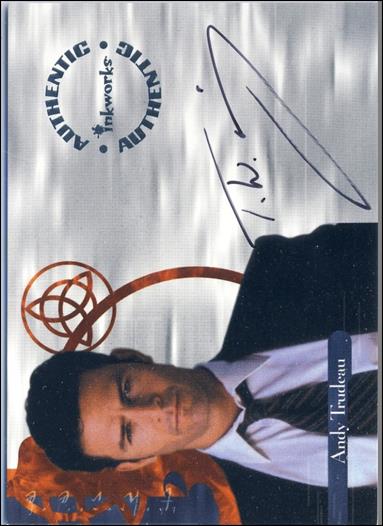 Charmed: Season One (Autograph Subset) card A4 T.W. King as Andy Trudeau