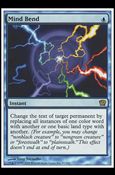 Magic the Gathering: 9th Edition (Base Set) card 87 Mind Bend