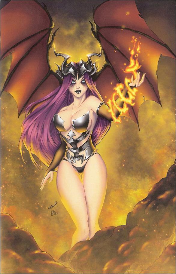 Naughty Faeries Stripper Assassins issue 2-J Monica Bauer Virgin Cover