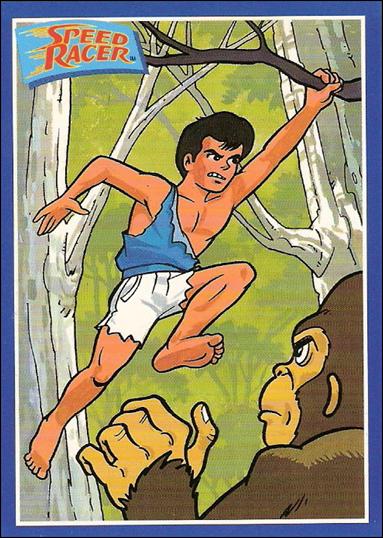 Speed Racer (Base Set) card 20 Crash in the Jungle