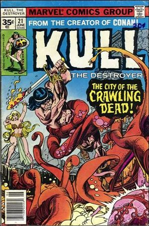 Kull the Destroyer issue 21-B 35 Cent Price Cover