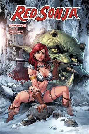 Red Sonja (2017) issue 16-C Art Thibert Cover