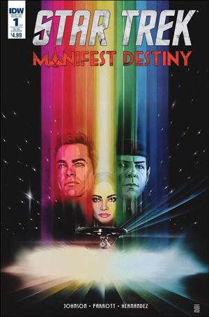 Star Trek: Manifest Destiny issue 1-C Tony Shasteen Subscription Cover