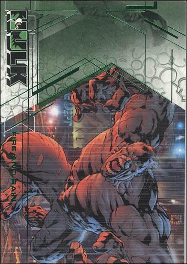 Hulk Film and Comic Cards (Base Set) card 76 Fire and Rain