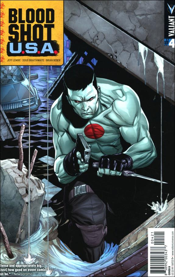 Bloodshot U.S.A. issue 4-B Clayton Henry Cover