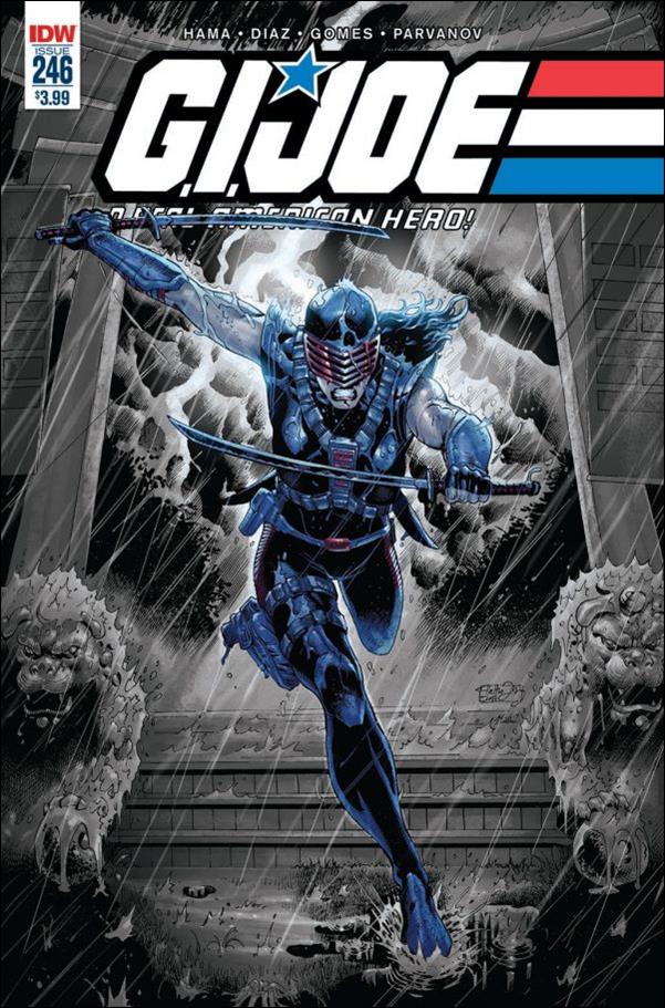 G.I. Joe: A Real American Hero issue 246-L Netho Diaz Cover (2nd Printing) 