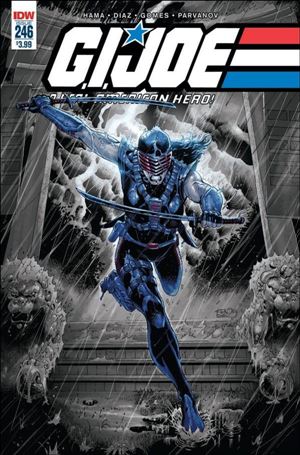 G.I. Joe: A Real American Hero issue 246-L Netho Diaz Cover (2nd Printing) 