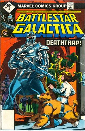 Battlestar Galactica (1979) issue 3-B Whitman Cover