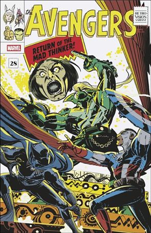 Avengers (2023) issue 28-D Wes Craig RetroVision Cover