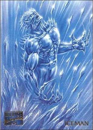 1995 Marvel Masterpieces (Base Set) card 48 Iceman