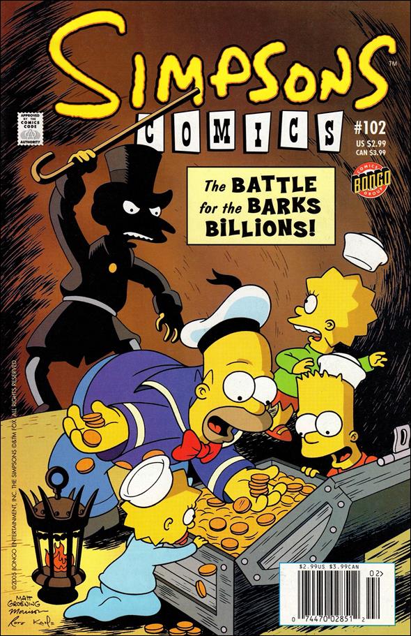 Simpsons Comics issue 102