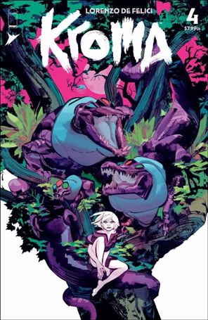 Kroma issue 4-B Gigi Cavenago Cover